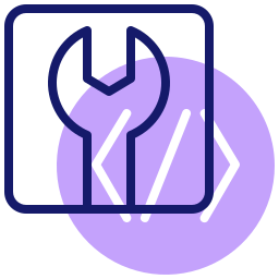 유지관리 1년 무료 제공 아이콘